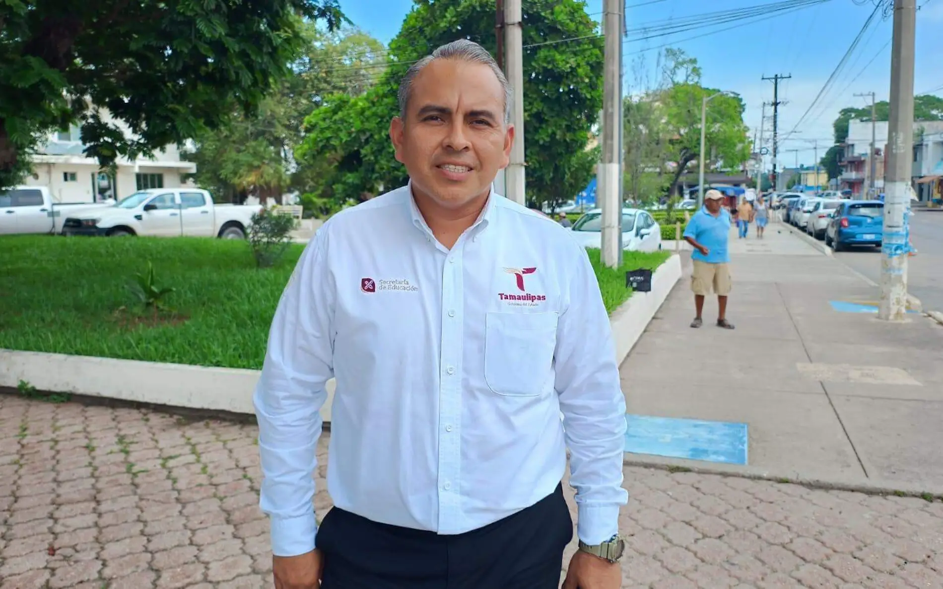 jefe del Centro Regional de Desarrollo Educativo (Crede) de Ciudad Madero, José Alanís Mendo Juan Hernández